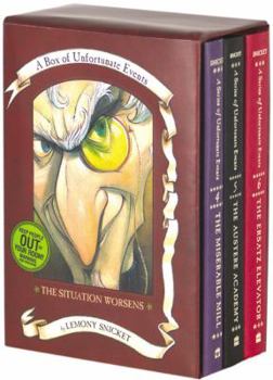 Hardcover Box of Unfortunate Events: The Situation Worsens: Books 4-6 Book