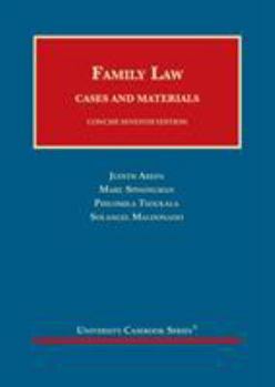 Hardcover Family Law, Cases and Materials, Concise (University Casebook Series) Book