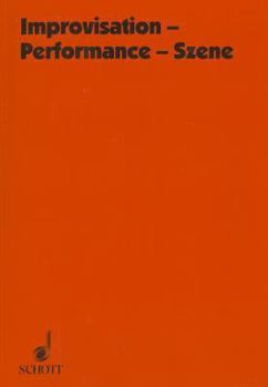 Paperback Improvisation - Performance - Szene [German] Book