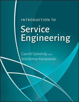 Hardcover Introduction to Service Engineering Book