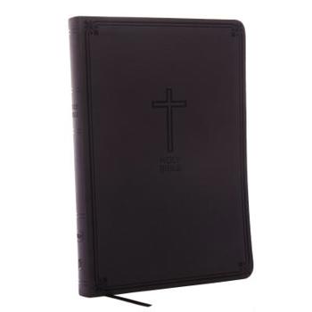 Imitation Leather NKJV, Value Thinline Bible, Large Print, Imitation Leather, Black, Red Letter Edition [Large Print] Book