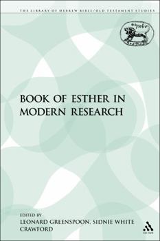 Paperback The Book of Esther in Modern Research Book