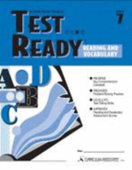 Paperback Test Ready Reading and Vocabulary Book 7 (Test Ready A Quick Study Program) Book