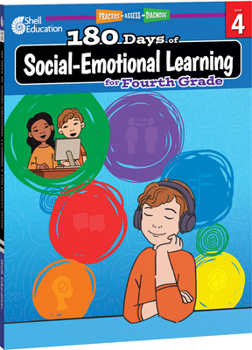 Paperback 180 Days of Social-Emotional Learning for Fourth Grade: Practice, Assess, Diagnose Book