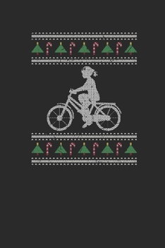 Ugly Christmas Bicycle: Blank Lined Notebook (6" x 9" - 120 pages) ~ Christmas Themed Notebook for Daily Journal, Diary, and Gift