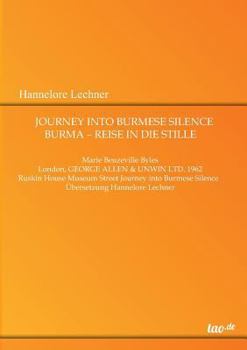Paperback Journey Into Burmese Silence [German] Book