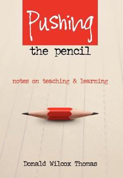 Hardcover Pushing The Pencil Book