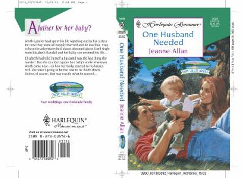 One Husband Needed - Book #4 of the Hope Valley Brides