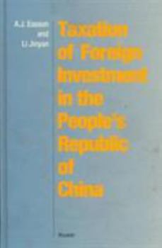 Hardcover Taxation of Foreign Investment in the P. R. of China (1989) Book