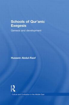 Paperback Schools of Qur'anic Exegesis: Genesis and Development Book
