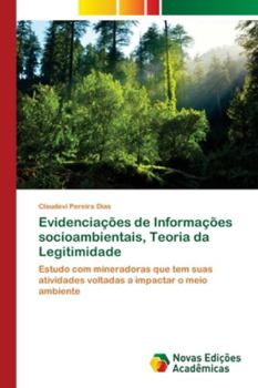 Paperback Evidenciações de Informações socioambientais, Teoria da Legitimidade [Portuguese] Book