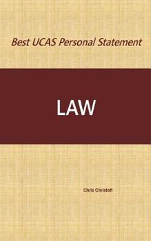 Paperback Best UCAS Personal Statement: LAW: Law Book