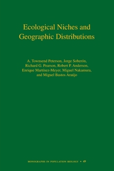 Paperback Ecological Niches and Geographic Distributions Book