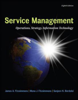 Hardcover Service Management: Operations, Strategy, Information Technology Book