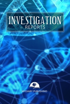 Paperback Investigation Reports Journal, Notebook. Format 6" X 9" - 100 blank pages with lines.: Perfect notebook for all your research. Book