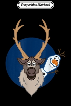 Composition Notebook: Disney Frozen 2 Olaf and Sven  Journal/Notebook Blank Lined Ruled 6x9 100 Pages