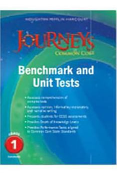 Paperback Benchmark Tests and Unit Tests Consumable Grade 1 Book