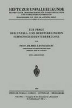 Paperback Zur Frage Der Unfall- Und Berufsbedingten Sehnenscheidentuberkulose [German] Book