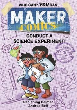 Hardcover Maker Comics: Conduct a Science Experiment! Book