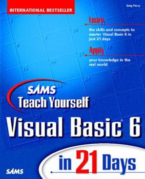 Paperback Teach Yourself Visual Basic 6 in 21 Days Book