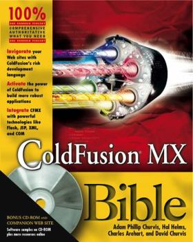 Paperback ColdFusion MX Bible Book