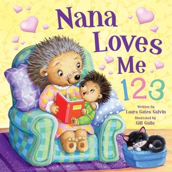 Board book Nana Loves Me 123: Padded Board Book