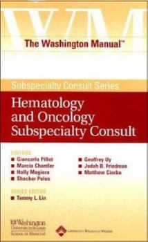 Paperback The Washington Manual(r) Hematology and Oncology Subspecialty Consult Book