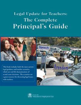Paperback Legal Update for Teachers: The Complete Principal's Guide Book