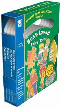 Hardcover Best-loved Fairy Tales: 4 Pack Handled Board Book With Cds (Handle Book with CD) Book