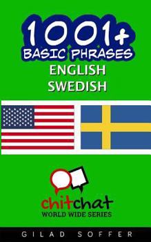 Paperback 1001+ Basic Phrases English - Swedish Book