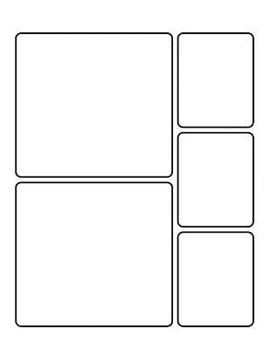 Paperback Comic Strips Vol IV - Create Your Own Comic Book & Cover: Rounded Corners, 100 Pages, 8.5 x 11, Soft Cover Book