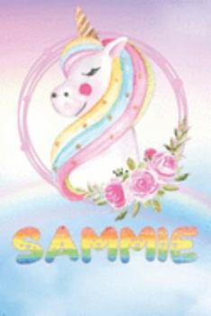 Paperback Sammie: Sammie's Unicorn Personal Custom Named Diary Planner Calendar Notebook Journal 6x9 Personalized Customized Gift For So Book