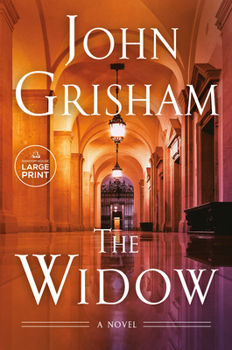 Paperback The Widow [Large Print] Book