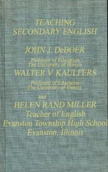 Hardcover Teaching Secondary English. Book