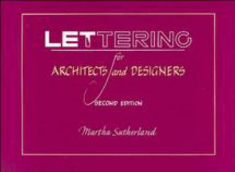 Paperback Lettering for Architects and Designers Book
