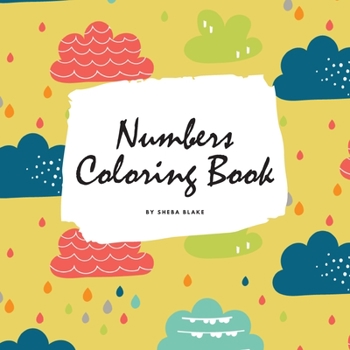 Paperback Numbers Coloring Book for Children (8.5x8.5 Coloring Book / Activity Book) Book