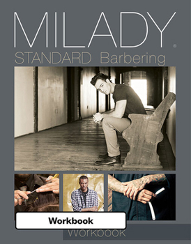 Hardcover Bundle: Student Workbook for Milady Standard Barbering, 6th + Exam Review Book