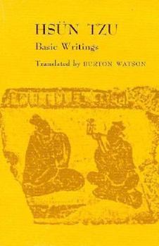 Paperback Hsun Tzu, Basic Writings Book