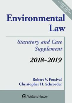 Paperback Environmental Law: 2018-2019 Case and Statutory Supplement Book