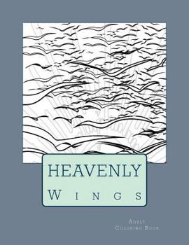 Paperback Heavenly Wings Adult Coloring Book