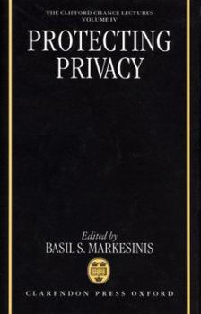 Hardcover Protecting Privacy Book