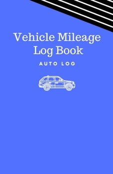 Vehicle Mileage Log Book / Journal: Geometric Pattern Cover Design / Repairs And Maintenance Record Book for Cars, Trucks, Motorcycles and Other Vehicles