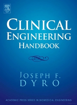 Hardcover Clinical Engineering Handbook Book