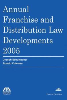 Paperback Annual Franchise and Distribution Law Developments Book