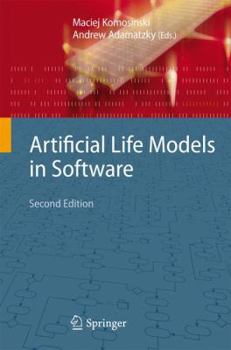 Hardcover Artificial Life Models in Software Book