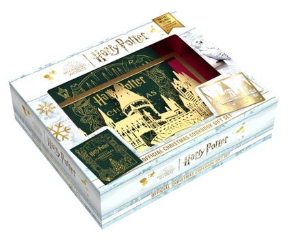 Paperback Harry Potter: Official Christmas Cookbook Gift Set: Plus Exclusive Tablet Stand Book