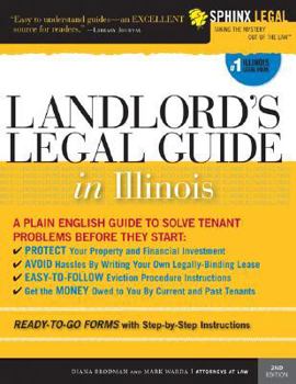 Paperback Landlord's Legal Guide in Illinois (Legal Survival Guides) Book