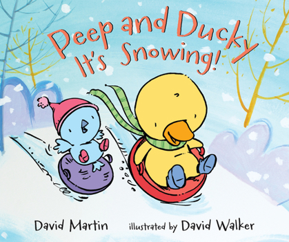Hardcover Peep and Ducky It's Snowing! Book
