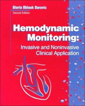 Hardcover Hemodynamic Monitoring: Invasive and Noninvasive Clinical Application Book