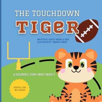 Paperback The Touchdown Tiger (People Like Me) [Large Print] Book